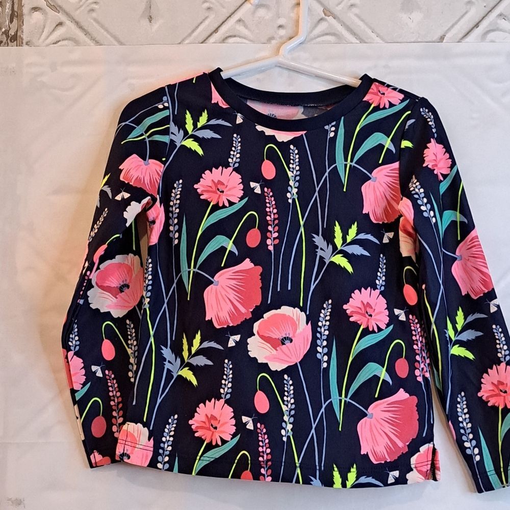 Gap Swimsuit Top Floral Print Baby Gap Size 4 months